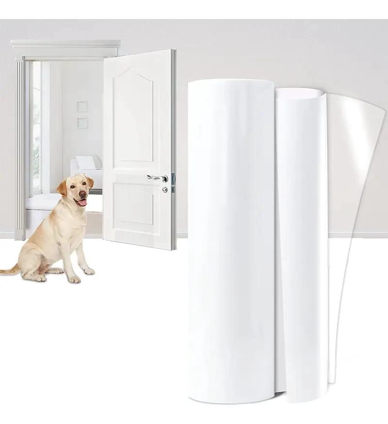 PROTECTOR ADHESIVO ANTIRAYADURAS PARA MUEBLES 21CM X 5M - 10