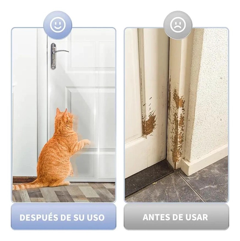 PROTECTOR ADHESIVO ANTIRAYADURAS PARA MUEBLES 21CM X 5M - 5