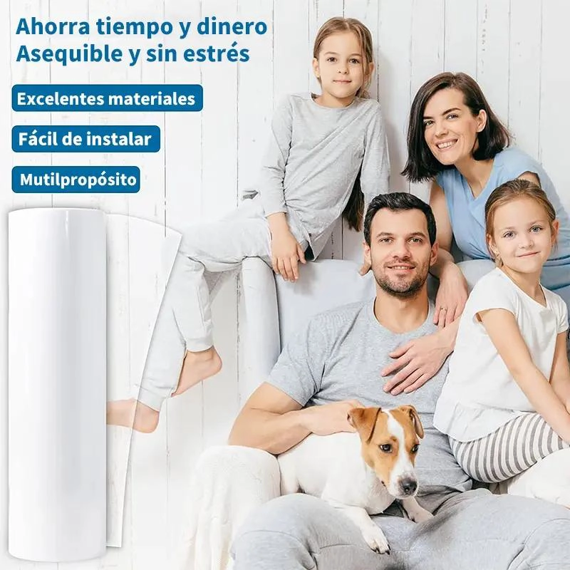 PROTECTOR ADHESIVO ANTIRAYADURAS PARA MUEBLES 21CM X 5M - 8