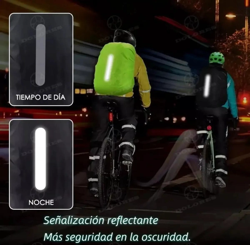 PACK DE 2 CUBIERTAS IMPERMEABLES PARA MOCHILAS DE 60 LITROS - 7