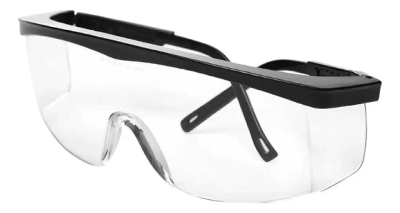 LENTES DE SEGURIDAD TRANSPARENTES CON PROTECCION UV Y AJUSTE ERGONOMICO - 2