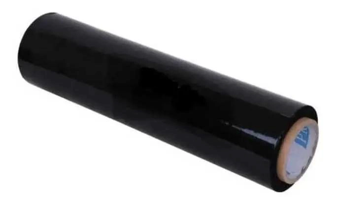 ROLLO DE FILM STRETCH NEGRO PARA EMBALAJE 300 MTS 20 MIC - 2