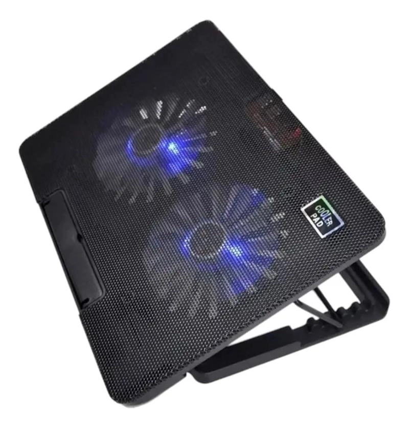 ENFRIADOR PARA NOTEBOOK CON VENTILADORES Y PUERTOS USB - 3