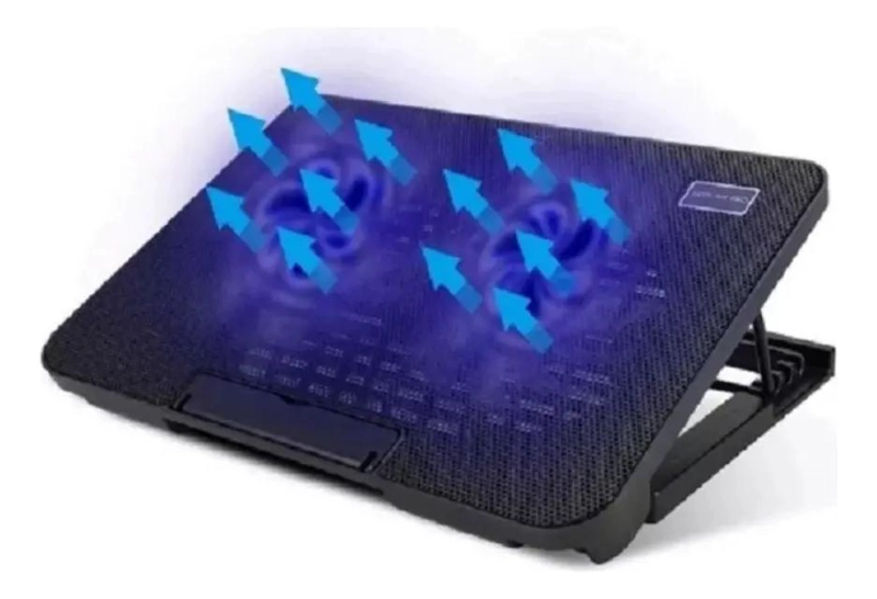 ENFRIADOR PARA NOTEBOOK CON VENTILADORES Y PUERTOS USB - 5