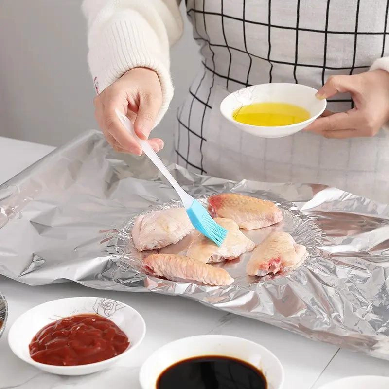 ROLLO DE PAPEL ALUMINIO PARA COCINA Y HORNO DE 10 METROS - 5