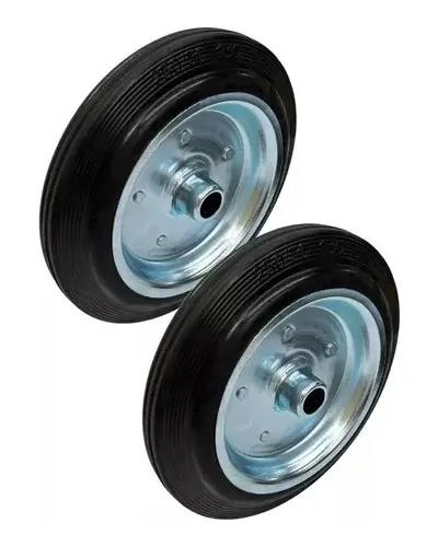 SET DE 4 RUEDAS DE 6 PULGADAS PARA CARRO YEGUA - 1