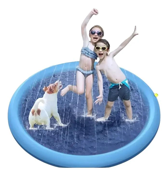 PISCINA PLEGABLE INFANTIL CON FUENTE DE AGUA 150 CM - 2