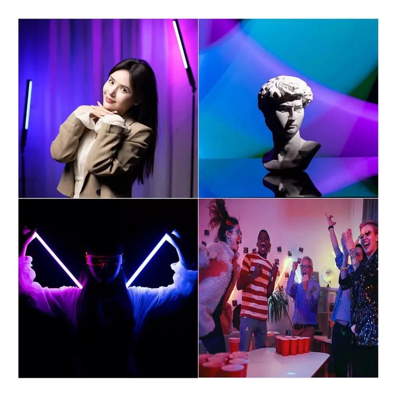 TUBO DE LUZ LED RGB PORTATIL PARA FOTOGRAFIA Y VIDEOS - 5