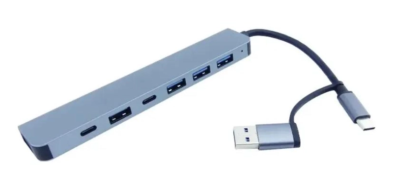 ADAPTADOR USB TIPO C 7 EN 1 PARA DISPOSITIVOS MOVILES - 3