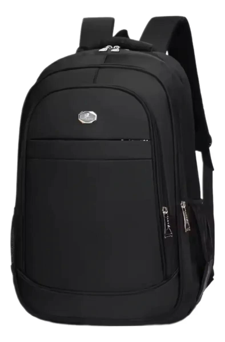 MOCHILA URBANA EJECUTIVA NEGRA IMPERMEABLE 30 LITROS - 1