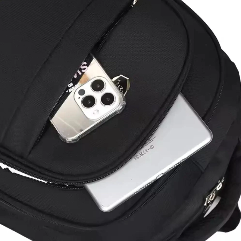 MOCHILA URBANA EJECUTIVA NEGRA IMPERMEABLE 30 LITROS - 3