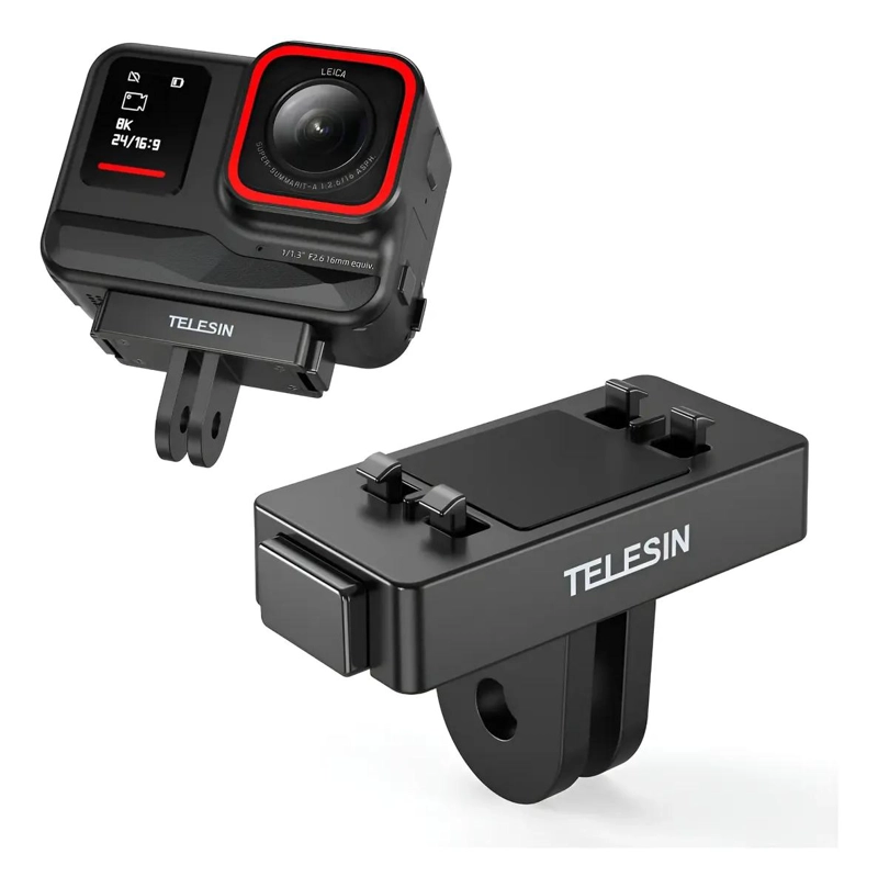 ADAPTADOR MAGNE TICO PARA MONTAJE DE CAMARAS DE ACCION - 1