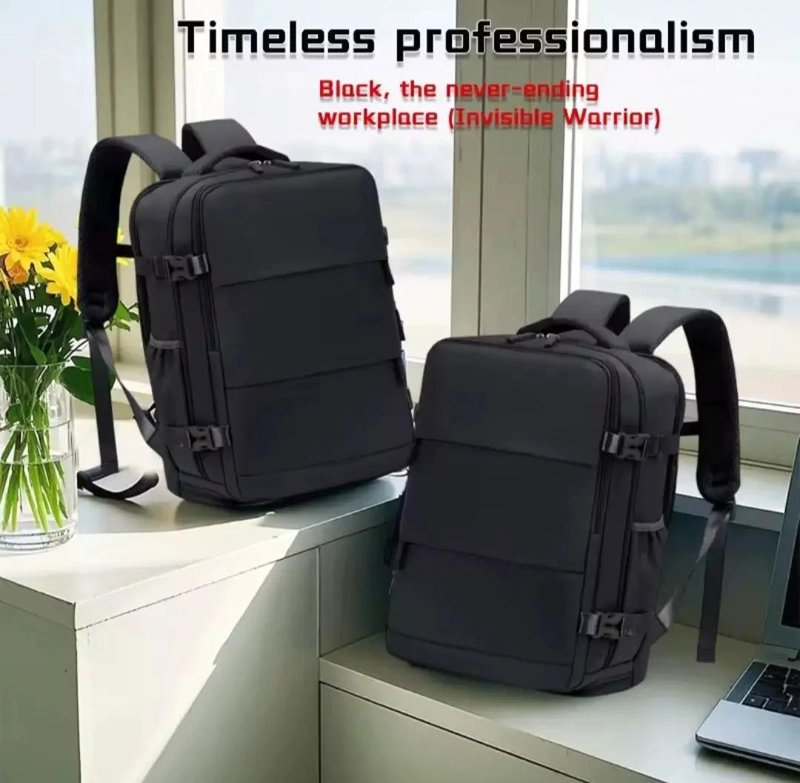 MOCHILA MULTIFUNCIONAL IMPERMEABLE PARA NOTEBOOK Y ACCESORIOS - 3