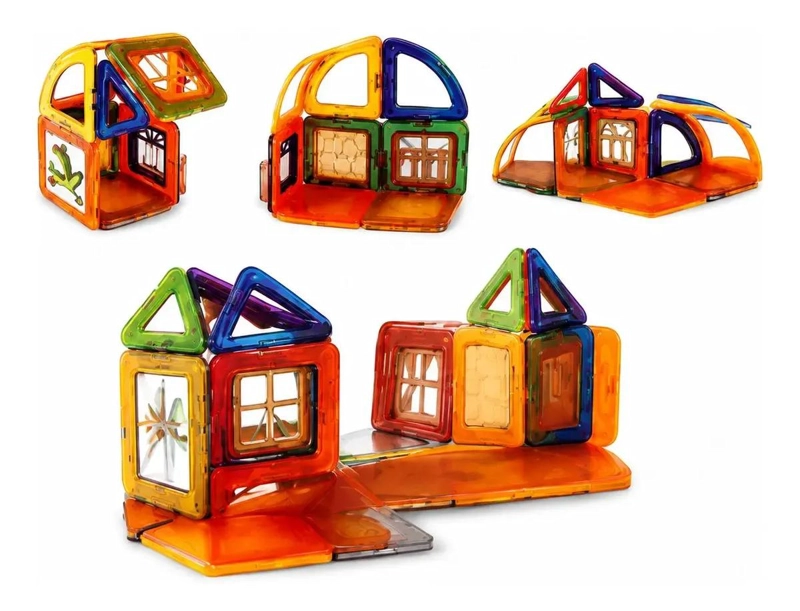 BLOQUES MAGNE TICOS CREATIVOS PARA NIÑOS 41 PIEZAS - 1
