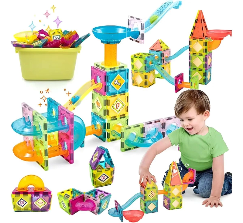 BLOQUES MAGNE TICOS DIDACTICOS PARA CONSTRUCCION INFANTIL - 1