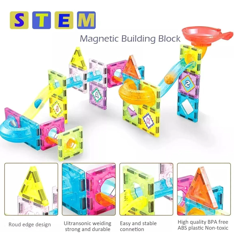 BLOQUES MAGNE TICOS DIDACTICOS PARA CONSTRUCCION INFANTIL - 3