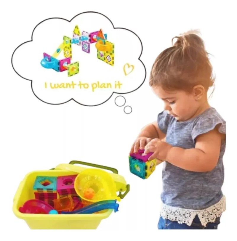 BLOQUES MAGNE TICOS DIDACTICOS PARA CONSTRUCCION INFANTIL - 4
