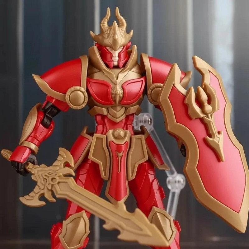 FIGURA DE ACCION ARTICULADA CABALLERO PARA JUGAR Y COLECCIONAR - 2