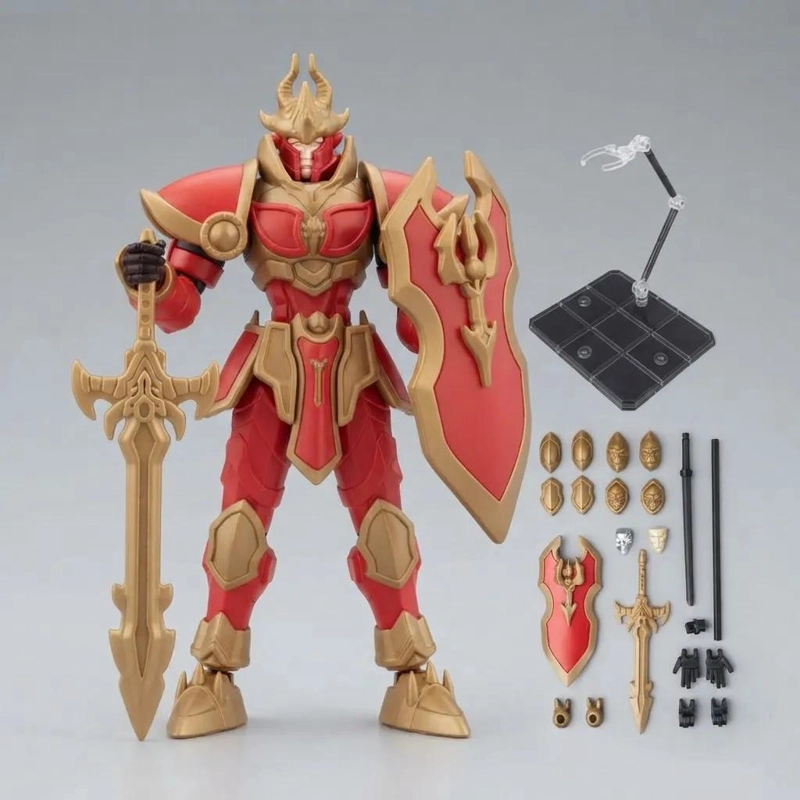 FIGURA DE ACCION ARTICULADA CABALLERO PARA JUGAR Y COLECCIONAR - 5