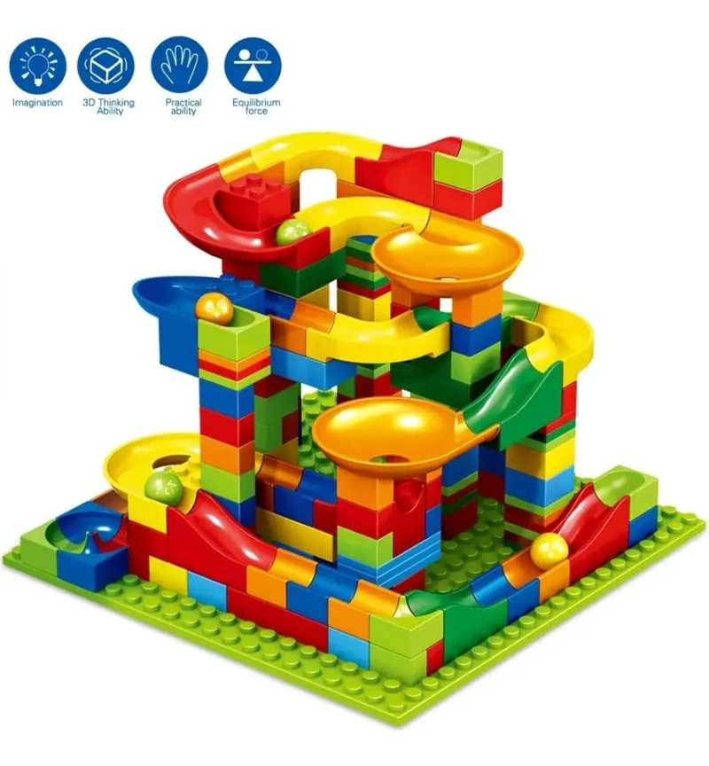 BLOQUES DE CONSTRUCCION ARMABLES 168 PIEZAS PARA NIÑOS - 3