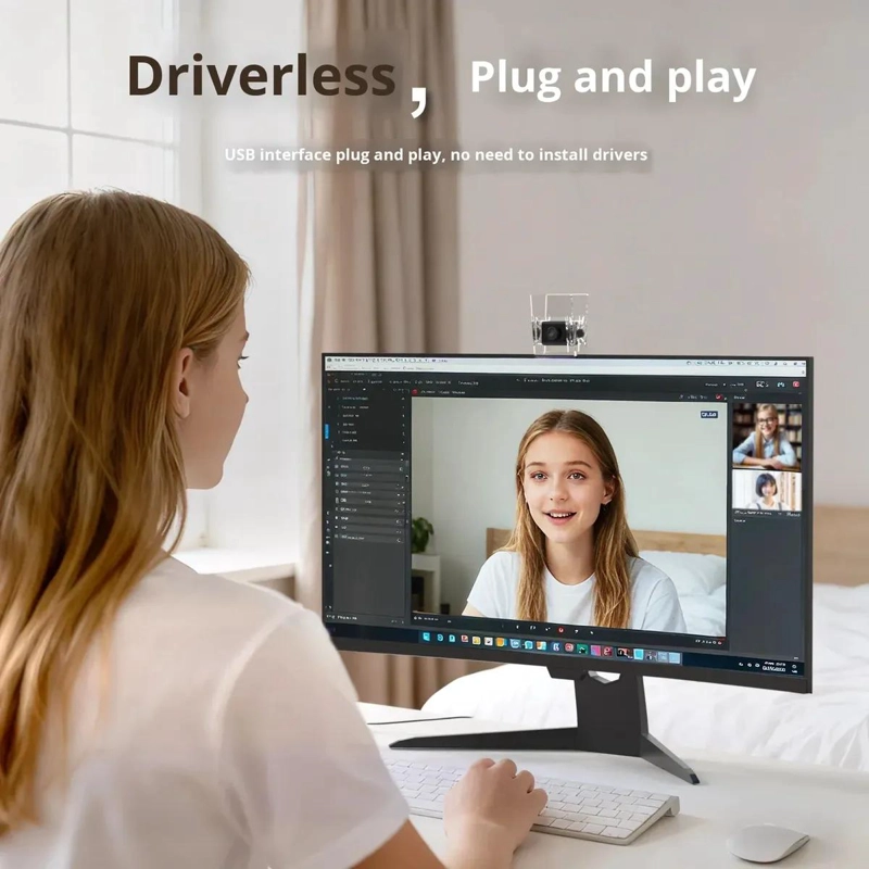 CAMARA WEB FULL HD 1080P CON MICROFONO INTEGRADO USB - 5