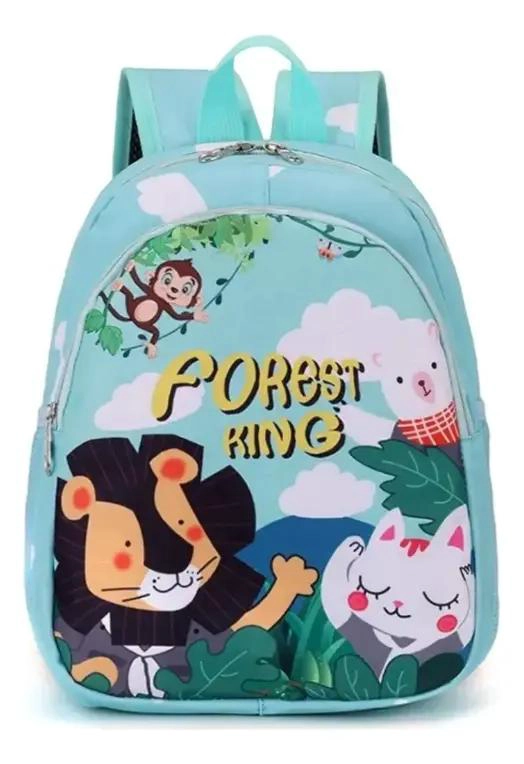 MOCHILA INFANTIL IMPERMEABLE LEON PARA JARDIN DE NIÑOS - 1