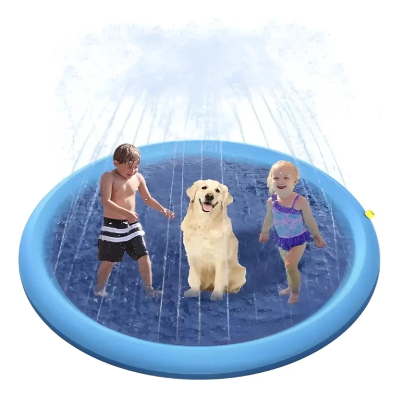 PISCINA INFLABLE PARA NIÑOS Y MASCOTAS DE 100 CM - 1