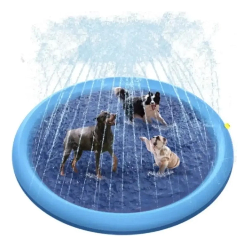 PISCINA INFLABLE PARA NIÑOS Y MASCOTAS DE 100 CM - 6