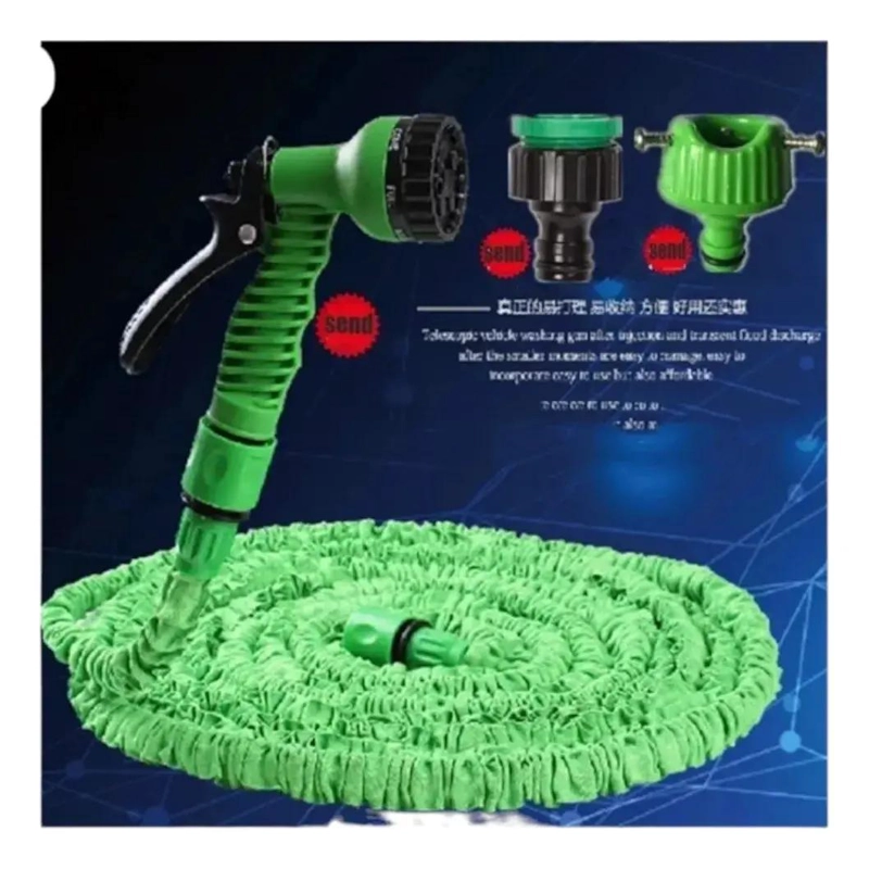 MANGUERA EXPANDIBLE PARA JARDIN 30 METROS DE COLORES VARIADOS - 3