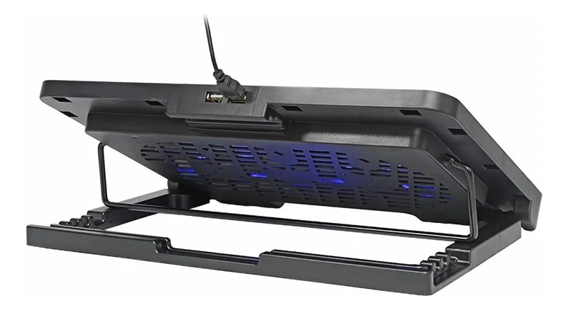 BASE ENFRIADORA PARA NOTEBOOK CON VENTILADORES DUALES - 3