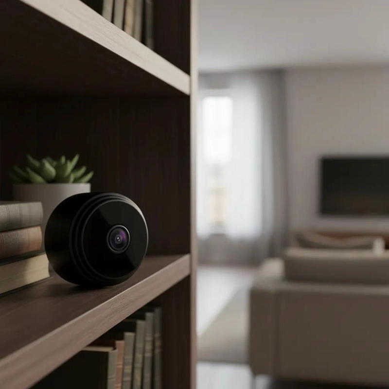 CAMARA DE SEGURIDAD ESPIA INALAMBRICA HD 1080P CON SOPORTE - 2