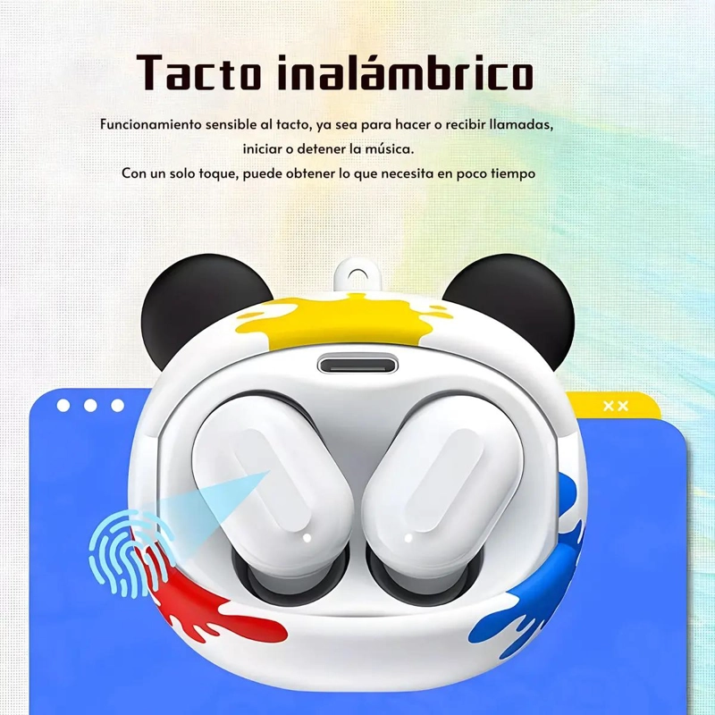 AUDIFONOS BLUETOOTH T20 INALAMBRICOS COLOR BLANCO PARA JUEGOS - 6
