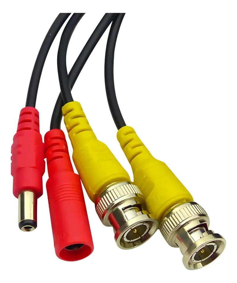 CABLE DE 30 METROS PARA CAMARA DE VIGILANCIA BNC Y DC - 2
