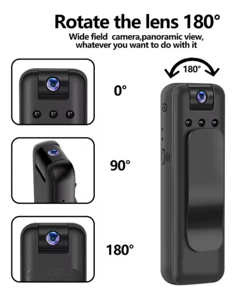 CAMARA DE VIGILANCIA COMPACTA CON CONECTIVIDAD WIFI 1080P - 4