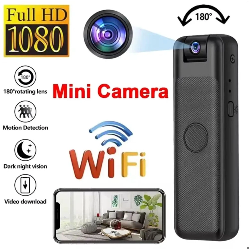 CAMARA DE VIGILANCIA COMPACTA CON CONECTIVIDAD WIFI 1080P - 6