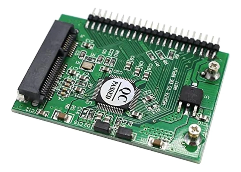 ADAPTADOR MSATA A IDE 44 PINES PARA SSD EN NOTEBOOKS - 1