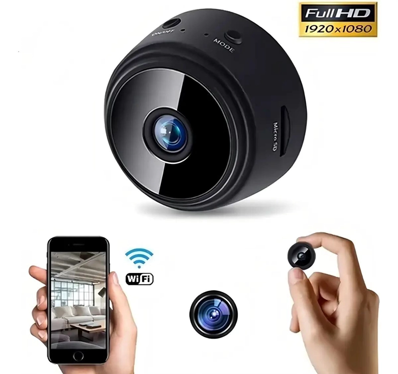 CAMARA ESPIA COMPACTA CON VISION NOCTURNA Y WIFI - 10