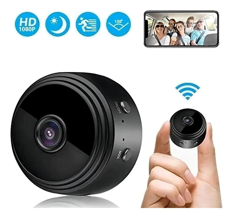 CAMARA ESPIA COMPACTA CON VISION NOCTURNA Y WIFI - 7