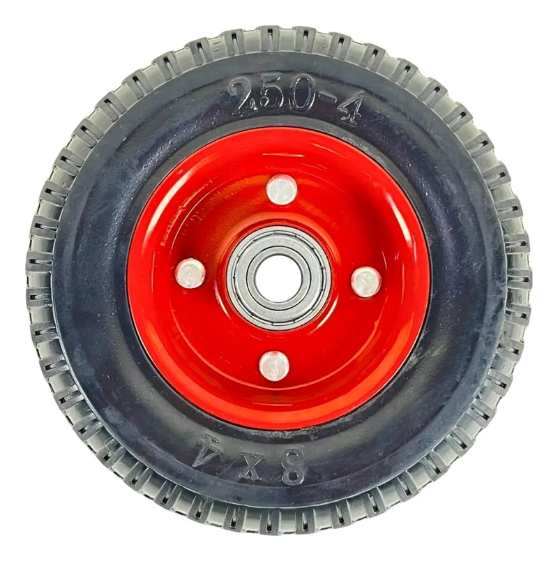 RUEDA MACIZA REFORZADA DE 8 PULGADAS PARA CARRO MANUAL - 1