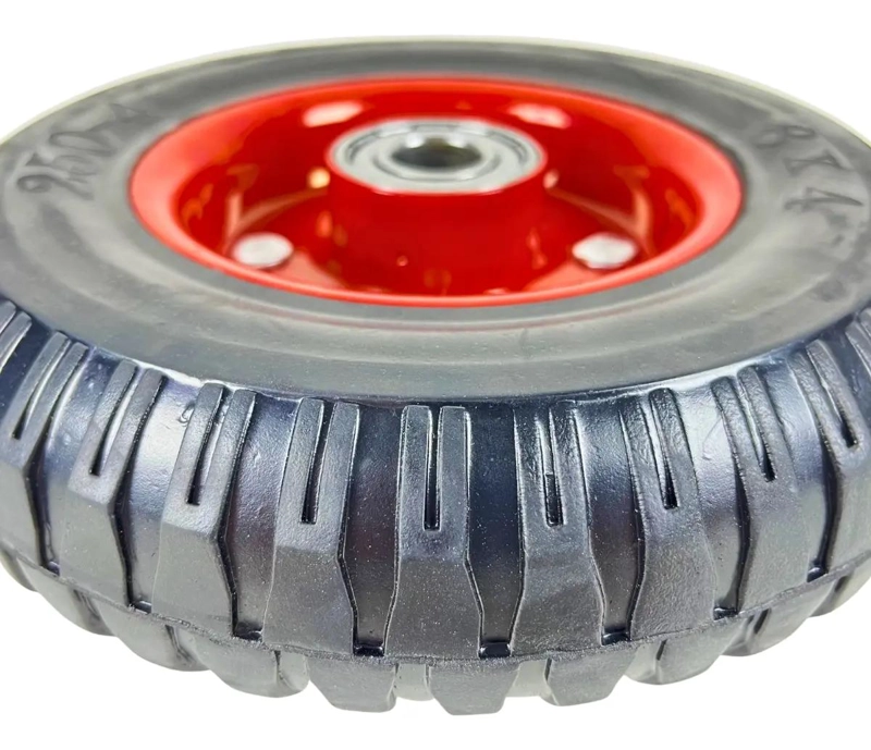 RUEDA MACIZA REFORZADA DE 8 PULGADAS PARA CARRO MANUAL - 2
