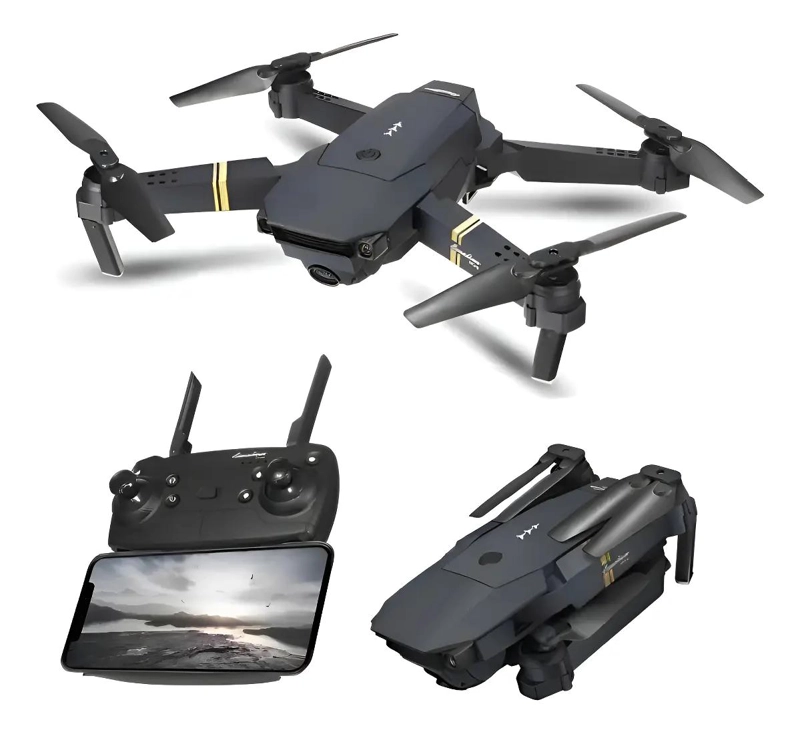 DRONE PROFESIONAL 4K CON DOBLE CAMARA Y CONEXION WIFI - 1