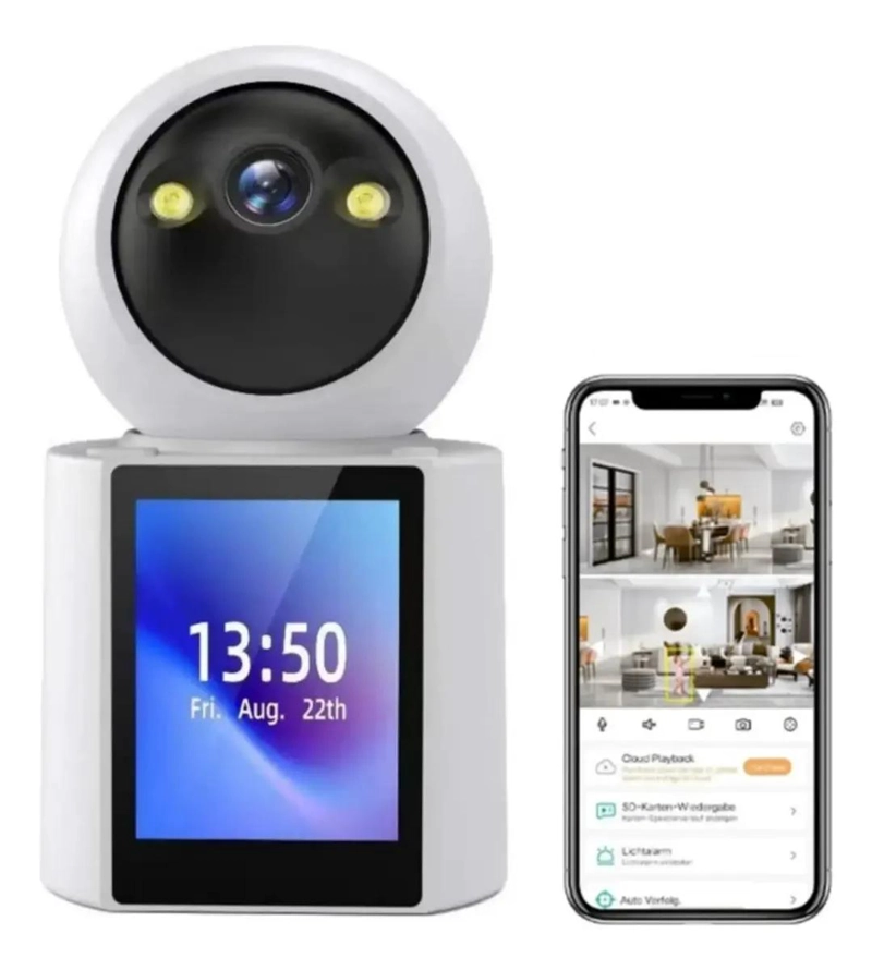 CAMARA DE SEGURIDAD WIFI CON VIDEOLLAMADA Y ALTA DEFINICION - 1