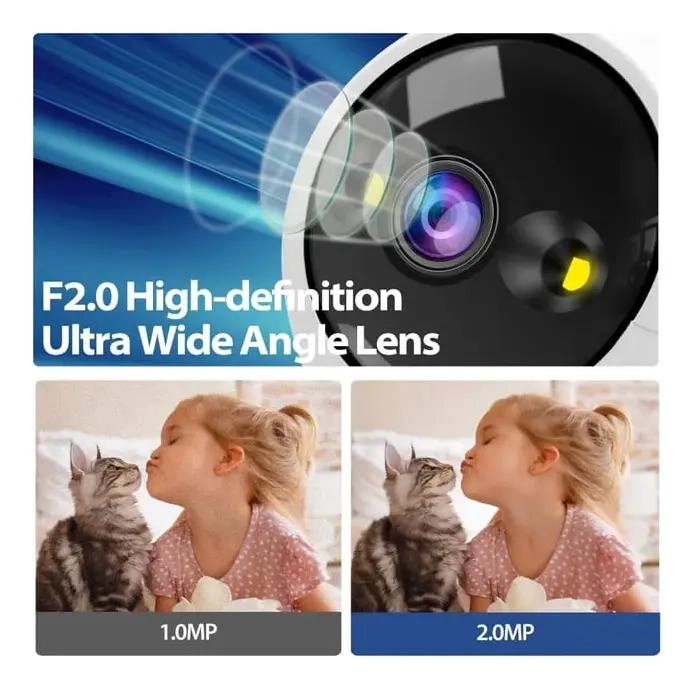 CAMARA DE SEGURIDAD WIFI CON VIDEOLLAMADA Y ALTA DEFINICION - 3
