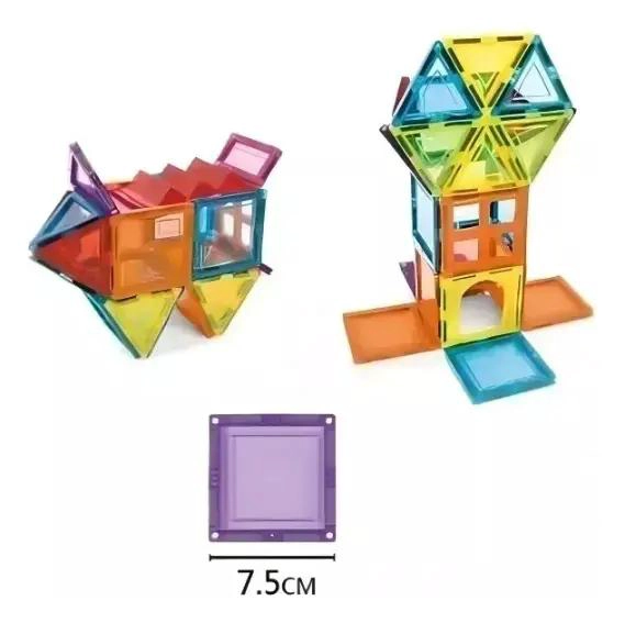 BLOQUES MAGNE TICOS DE CONSTRUCCION PARA NIÑOS 26 PIEZAS - 3