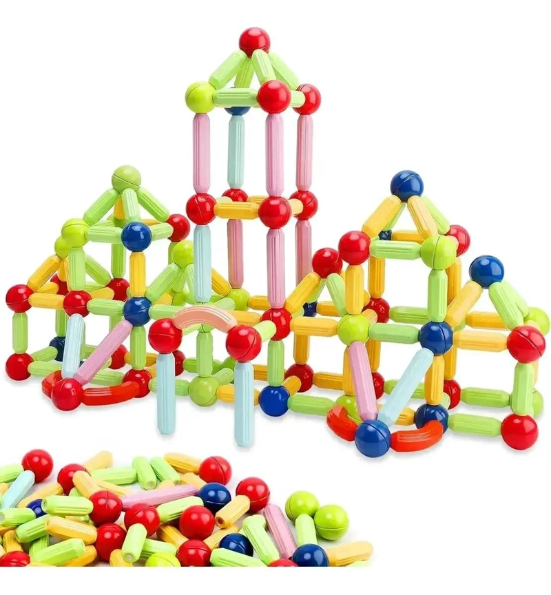 BLOQUES MAGNE TICOS 3D JUGUETE DIDACTICO PARA NIÑOS - 6