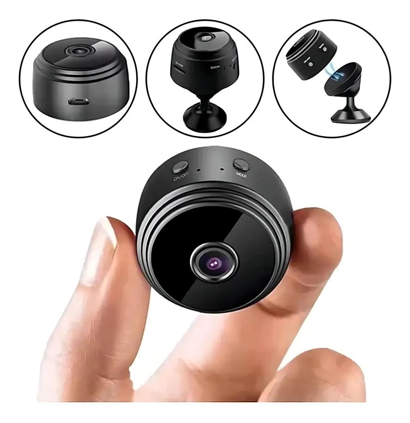 CAMARA ESPIA WIFI CON VISION NOCTURNA Y GRABACION DE AUDIO - 2