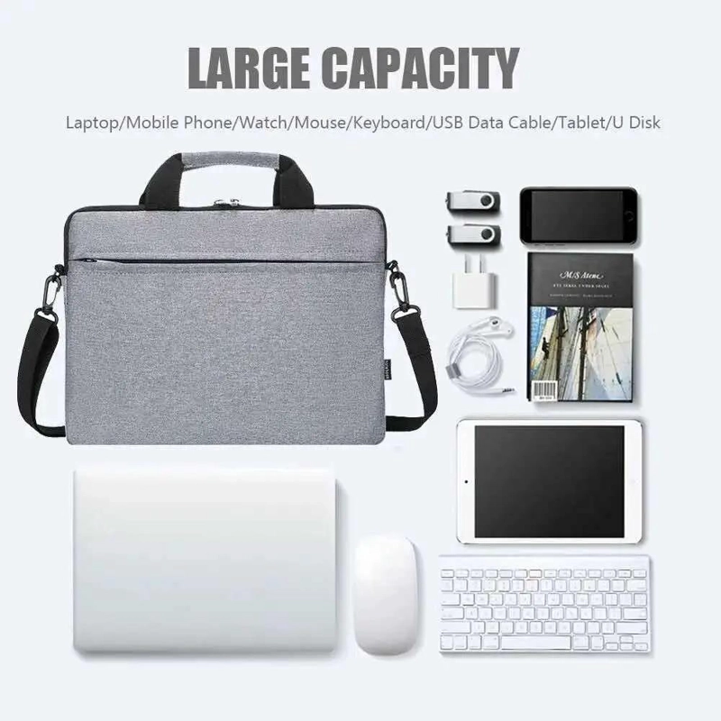 BOLSO ORGANIZADOR IMPERMEABLE PARA NOTEBOOK Y ACCESORIOS - 2