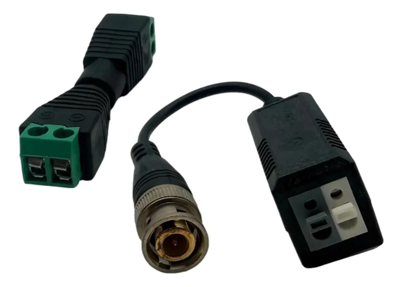KIT DE 6 BALUNS DE VIDEO HD Y CONECTORES DE ENERGIA - 6