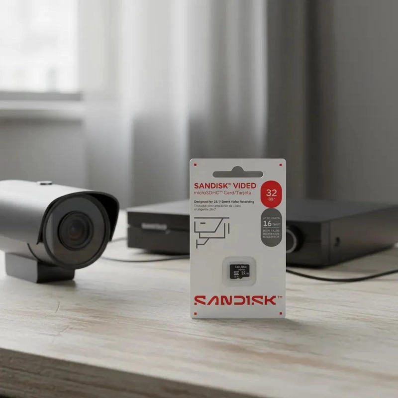 TARJETA MICRO SD 32GB 100MB/S PARA VIDEO VIGILANCIA - 2