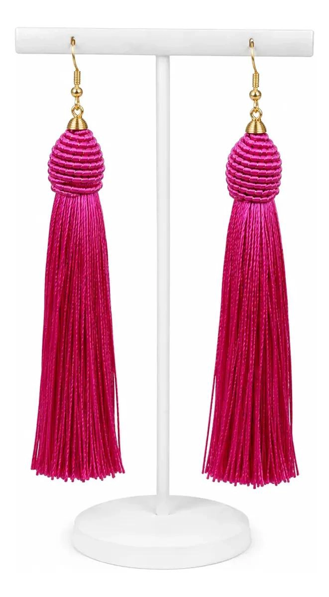 AROS DE FLECOS FUCSIAS ELEGANTES Y MODERNOS - 2